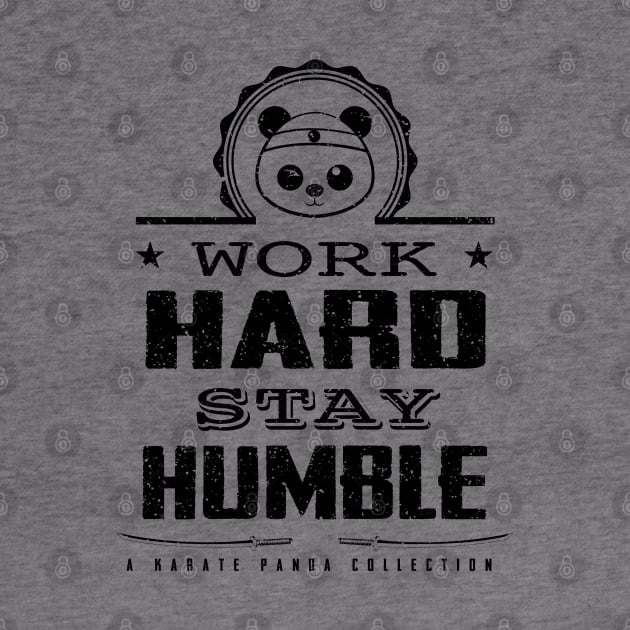 Karate Panda Work hard, Stay humble lights by Karate Panda